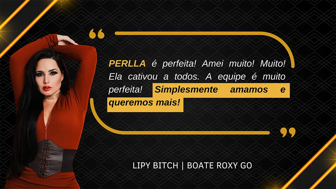 Perlla | Prova Social - Depoimento